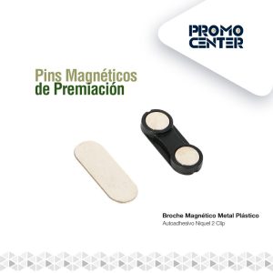BROCHE MAGNETICO METAL/PLASTICO (CLIP)