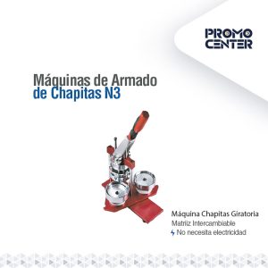 MAQUINA CHAPAS GIRATORIA MATRIZ INTERCAMBIABLE MCH-N3-75MM S-ADAPTA