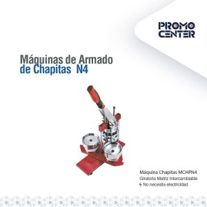 MAQUINA CHAPAS GIRATORIA MATRIZ INTERCAMBIABLE  MCH-N4-BDS-MATR