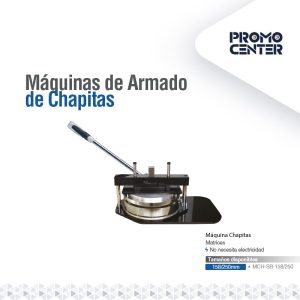 MAQUINA CHAPAS MCH-SB2 MATRICES 158X250MM