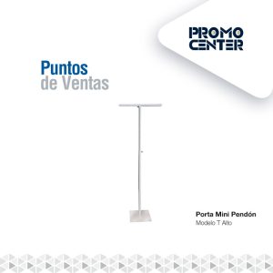 PORTA MINI PENDON MODELO T ALTO PB3