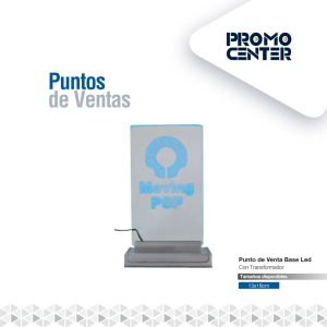 PUNTO VENTA LED 13X18CM C-TRANSFORMADOR
