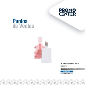 PUNTO VENTA POP SOLAR OSCILANTE