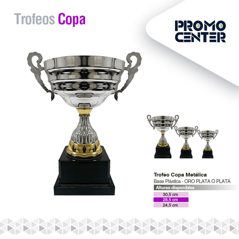 TROFEOS COPA METÁLICA MODELO 2014