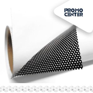 vinil autoadhesivo one way vision poli print promocenter.cl