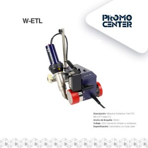 MAQUINA SOLDADORA TARPAULIN PVC WELDY WELDY TARPER TW3400
