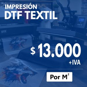 IMPRESION DTF TEXTIL